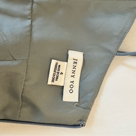 JENNY YOO - Demi / Mayan Blue - size 4 dress - Picture 4 of 5